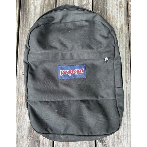 Vintage Jansport Hiking Backpack with Detachable Day Pack No Frame Black - Picture 8 of 11